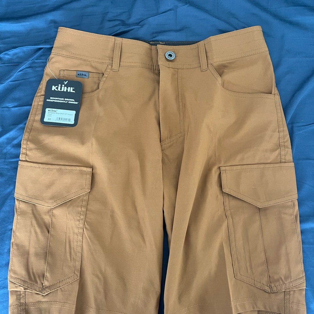NWT KÜHL Renegade Cargo Shorts waist 30 inseam 10”